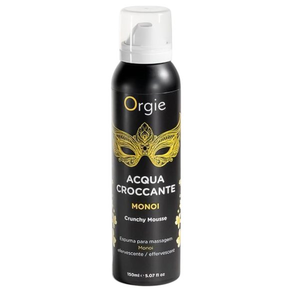 Orgie - espuma de massagem - efeito crocante tropical - 150ml