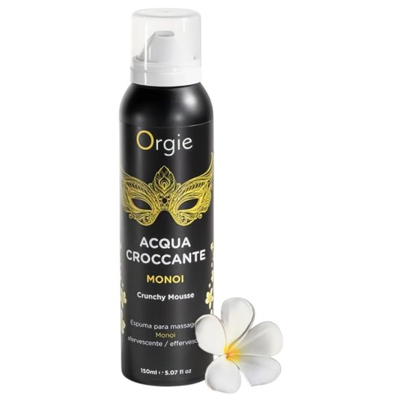 Orgie - espuma de massagem - efeito crocante tropical - 150ml