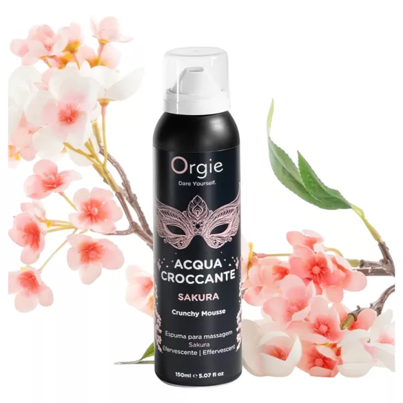 Orgie - espuma de massagem - flor de cerejeira - 150ml