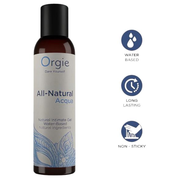 Orgie - gel lubrificante à base de água natural - 150ml