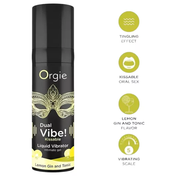 Orgie - vibrador líquido unissex - Gin Tonic - 15ml
