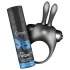 Orgie Bunny - anel peniano vibratório com conjunto - silicone preto