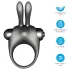 Orgie Bunny - anel peniano vibratório com conjunto - silicone preto