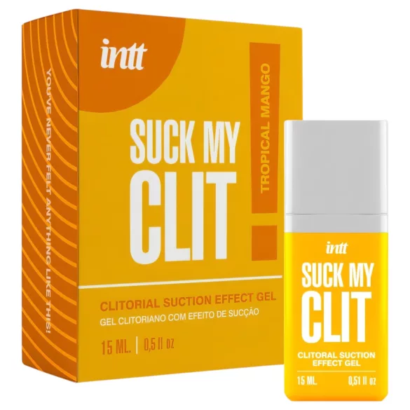 Intt Suck My Clit - gel estimulante de clitóris para mulheres - manga (15 ml)