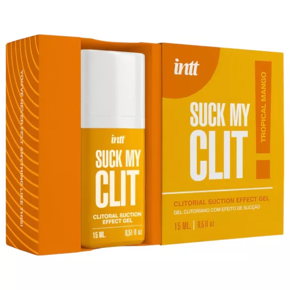 Intt Suck My Clit - gel estimulante de clitóris para mulheres - manga (15 ml)