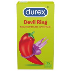   Durex Little Devil - anel peniano vibratório - silicone roxo