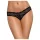 Obsessive Frivolla - picante calcinha rendada feminina - preta - L/XL