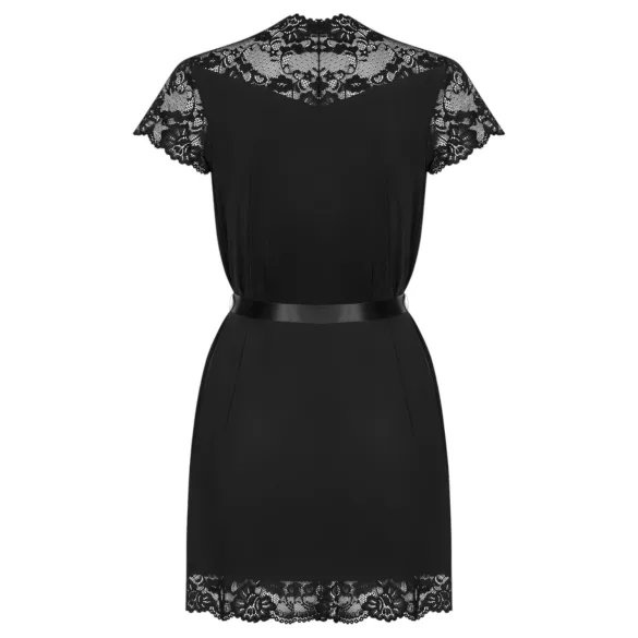 Obsessive - robe rendado (preto)
