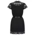 Obsessive - robe rendado (preto)