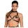 Obsessive - arnês corporal decorativo cuello halter - preto - S-L