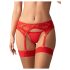 Obsessive Aloisa - kit lingerie presente - 6 peças - vermelho
