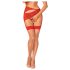 Obsessive Aloisa - kit lingerie presente - 6 peças - vermelho