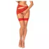 Obsessive Aloisa - kit lingerie presente - 6 peças - vermelho - L/XL