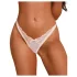 Obsessive Weddya - tanga rendada (branco) - L/XL