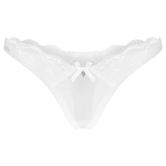 Obsessive Weddya - tanga rendada (branco) - L/XL