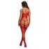Obsessive Gifty - espartilho e tanga aberta conjunto (vermelho) - L/XL