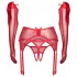Obsessive Gifty - conjunto de três peças com liga (vermelho) - L/XL