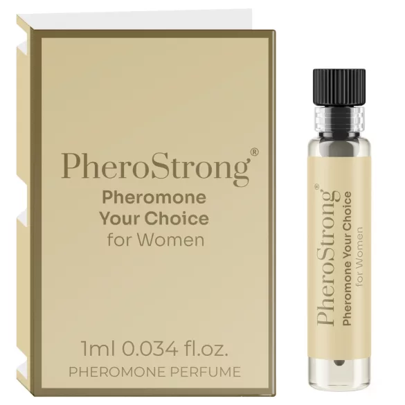PheroStrong Your Choice - perfume com feromônio feminino - 1ml