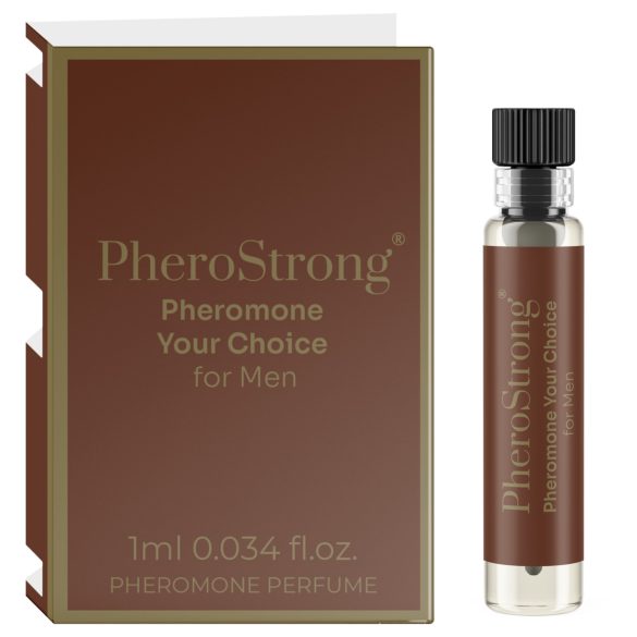 PheroStrong Your Choice - perfume com feromônio masculino - 1ml