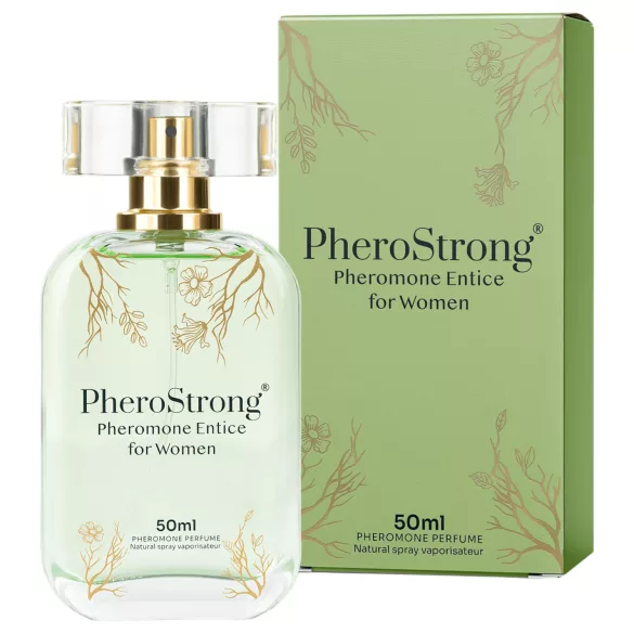 PheroStrong Entice - perfume de feromonas para mulheres, fragrância sensual (50 ml)