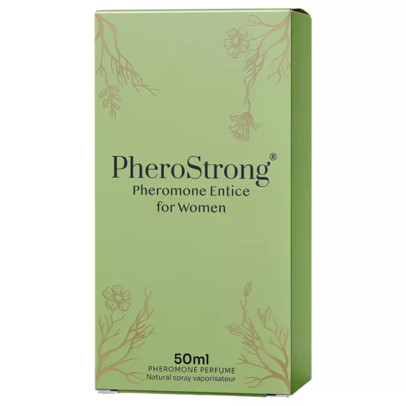 PheroStrong Entice - perfume de feromonas para mulheres, fragrância sensual (50 ml)