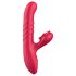 Sweet Play - vibrador 2 em 1 com movimento de empuxo e estimulador de clitóris