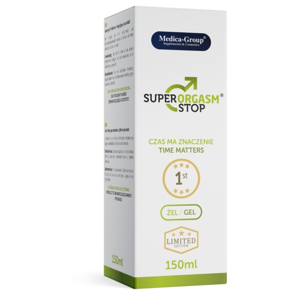 Super Orgasm Stop - creme retardante masculino - 150ml