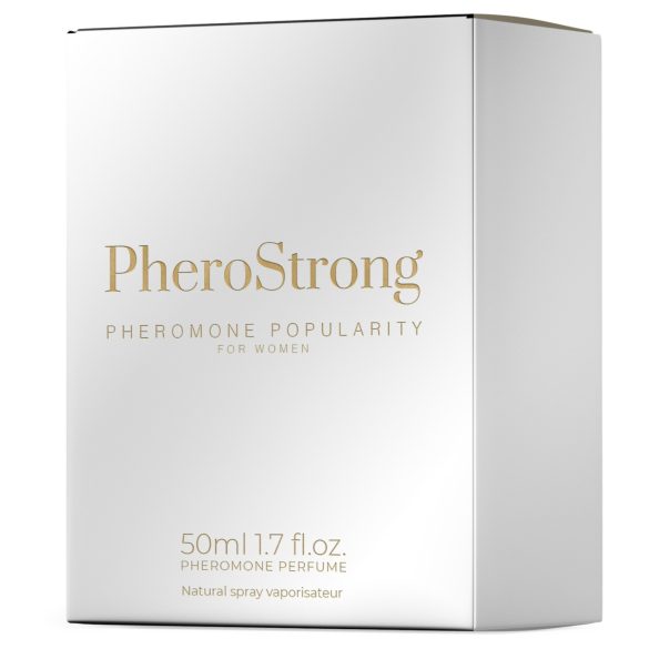 PheroStrong Popularity - Perfume com Feromônios para Mulheres (50ml)