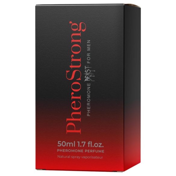 PheroStrong Beast - perfume com feromônio masculino - 50ml