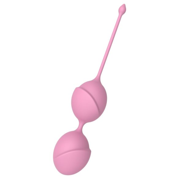 Sweet Play - bolas tailandesas duplas - silicone rosa