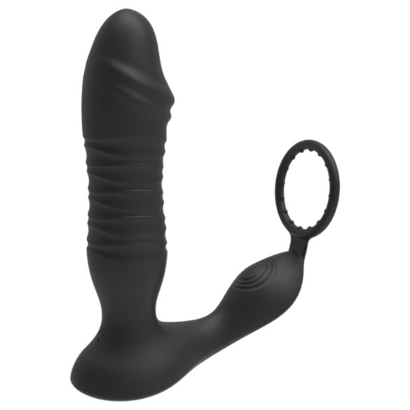 Men's Play - inteligente vibrador anal pulsante (preto)