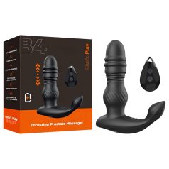   Men's Play - vibrador de próstata com movimento vertical - silicone preto