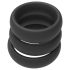 Men's Play - anel peniano grosso - conjunto com 3 peças - preto