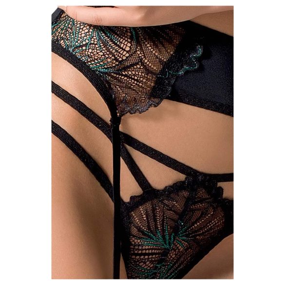 Passion Floris - conjunto lingerie feminina - preto