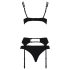 Passion Floris - conjunto lingerie feminina - preto