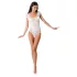 Passion BS064 - body aberto em rede - branco - S-L