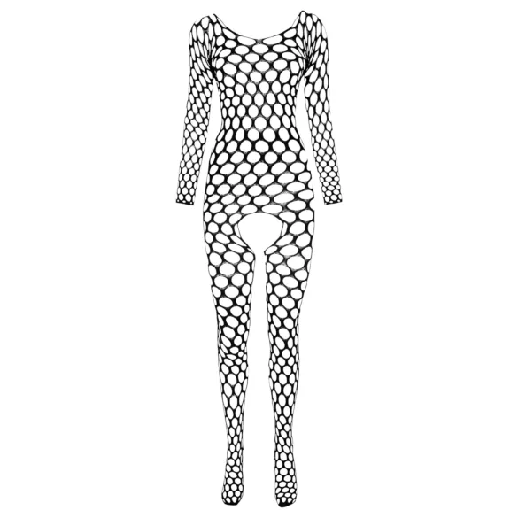 Passion BS077 - body arrastão manga longa - preto - S-L