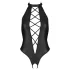 Passion - body aberto com tiras cruzadas - preto - L/XL