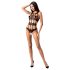 Passion - body aberto rendado sexy - preto - tamanho S-L