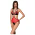 Passion Peônia - Body com Recortes Laterais (Vermelho)