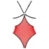 Passion Peônia - Body com Recortes Laterais (Vermelho)