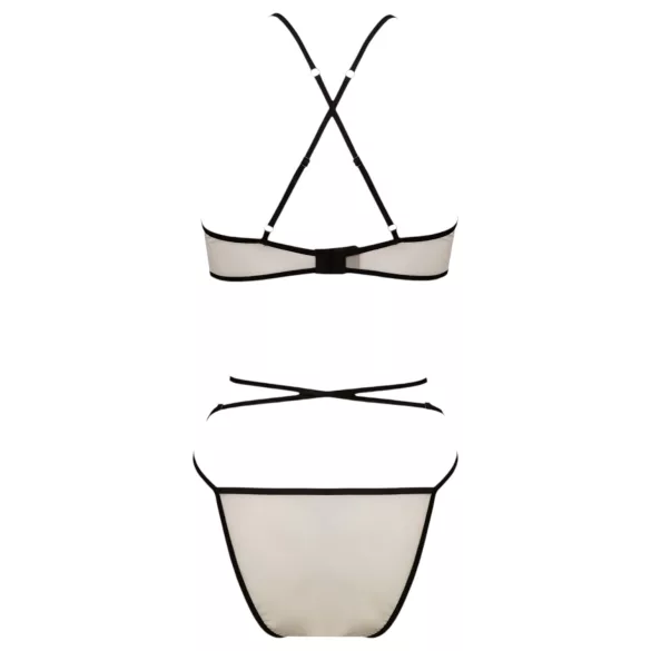 Passion Chika - conjunto de sutiã (creme) - L/XL