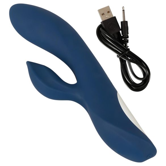 Magic Shiver - vibrador com estimulador clitoriano - embalagem ecológica