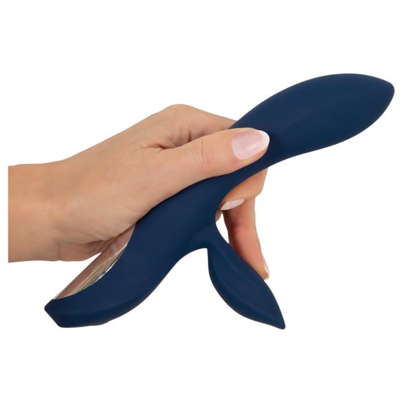 Magic Shiver - vibrador com estimulador clitoriano - embalagem ecológica