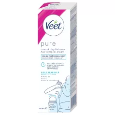   Veet Pure - creme depilatório para a linha do biquíni - para pele sensível (100 ml)