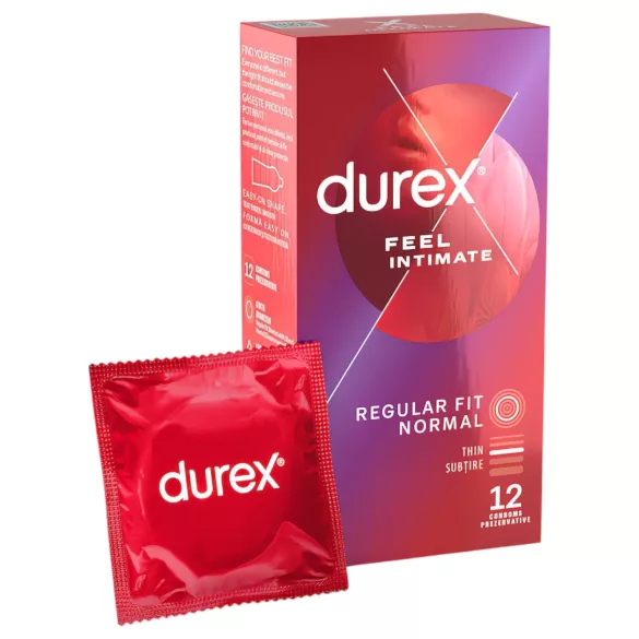 Durex Feel Intimate - preservativo ultrafino - pacote 2x12 unidades