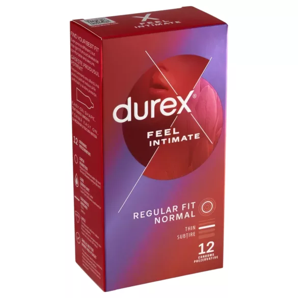 Durex Feel Intimate - preservativo ultrafino - pacote 2x12 unidades