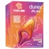 Durex Tease & Ride - vibrador ponto íntimo - silicone rosa