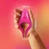 Durex Tease & Ride - vibrador ponto íntimo - silicone rosa