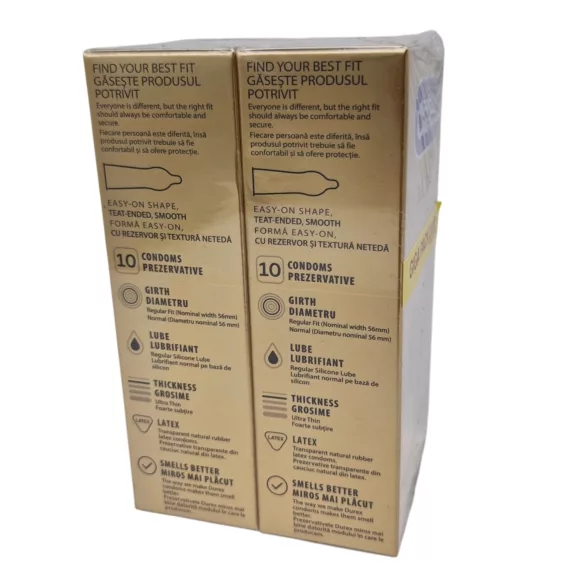 Durex Nude - preservativo ultrafino (2x10 unid.)